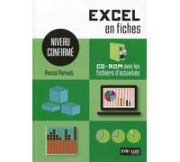 Excel en fiches - Niveau confirmé Cd-rom avec les fichiers d'activités. - Pascal Parisot - Genie Des Glaciers - broché - Guide
