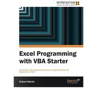 Excel Programming With Vba Starter