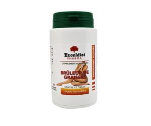 Exceldiet Pharma | Brûle-Graisse Puissant 120 Gélules - Double Action : Capteur, Coupe-Faim & Thermogénique - Formule Wakamé Fucoxanthine, Chitosan, Guarana Caféine - Minceur Rapide