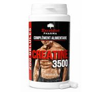 Exceldiet Pharma - Créatine Monohydrate Pure - 200 Gélules (Format 40 jours) - Max Force, Endurance & Prise de Muscle - Gainer - Whey Protéine - Volume & Performance - Vegan