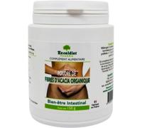 Fibres d'Acacia Organique - 150 g - Prévient la Constipation - Prébiotique Naturel - Transit Intestinal - Propriétés Anti-inflammatoires - Rééquilibre le Microbiote - Végan - Sans Gluten