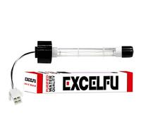 EXCELFU 6472-841 Ampoule UV de Rechange pour Piscine et Spa pour Jacuzzi et spas Sundance Système de Purification d'eau ClearRay Assemblage Complet avec Joint et connecteur + Guide d'instructions