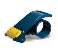 Excell Dévidoir de Ruban Adhésif en Métal de 76mm avec Clip Anti-Retour et Lame Rétractable de Sécurité Distributeur Professionnel Large pour Emballage de Colis et Carton de Déménagement