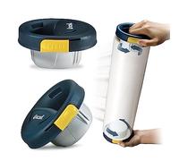 Excell Distributeur de Film Étirable avec Frein Intégré et Poignées de Protection Dévidoir Manuel Léger pour Palette et Entrepôt Mandrin Standard 76mm Edition Brake