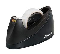 Excell Dualcore Distributeur de ruban adhésif de bureau (1"+3") avec base antidérapante pour une utilisation à une main, utilisation à la maison, au bureau, en magasin de cadeaux et à l'école