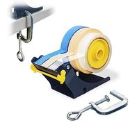 Excell Support distributeur de ruban adhésif multiple avec cutter, 76,2mm de large, noyau de 76,2mm, distributeur de ruban adhésif multi-rouleaux avec pince en C pour le montage (76,2 MM)