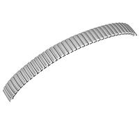 Excellanc - Bracelet de montre de rechange en acier inoxydable - Largeur : 10-18 mm, Stegbreite: 16 mm