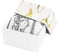 Excellanc Coffret cadeau pour femme avec montre et quatre bracelets