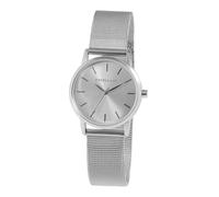 Excellanc Montre analogique à quartz pour femme en acier inoxydable avec bracelet en maille milanaise Argenté, argenté