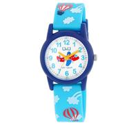 Excellanc Montre pour enfant garçon et fille - Analogique - Étanche - Montre pour enfant à partir de 3 ans (tracteur, dinosaure, etc.), rouge