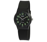 Excellanc Montre pour enfant garçon et fille - Analogique - Étanche - Montre pour enfant à partir de 7 ans, noir/vert