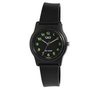 Excellanc Montre pour enfant garçon et fille - Analogique - Étanche - Montre pour enfant à partir de 7 ans, noir/vert 3
