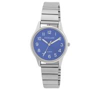 Excellanc Montre pour femme en acier inoxydable argenté, d'une longueur de 22 cm, design classique pour toutes les femmes