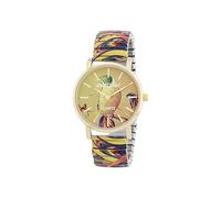 Excellanc Montre pour femme en acier inoxydable bicolore, d'une longueur de 19 cm, design classique pour toutes les femmes