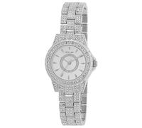 Excellanc Montre pour femme en métal argenté, d'une longueur de 20 cm, design classique pour toutes les femmes