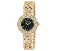 Excellanc Montre pour femme en métal doré, d'une longueur de 20,5 cm, design classique pour toutes les femmes