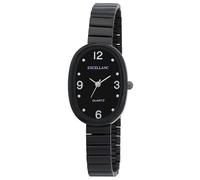 Excellanc Montre pour femme en métal noir, d'une longueur de 20 cm, design classique pour toutes les femmes