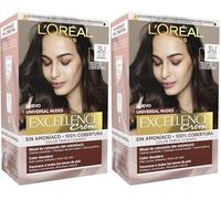 Excellence Creme Universal Nudes Tinte 3U-Dark Brunette (Lot de 2)