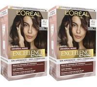 Excellence Creme Universal Nudes Tinte 4U-Brown (Lot de 2)