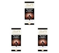 EXCELLENCE NOIR 70% CACAO SEL ROSE DE L'HIMALAYA Tablette 100 g (Lot de 3)
