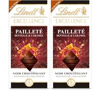 EXCELLENCE NOIR DENTELLE CARAMEL (Lot de 2)