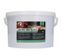 Excellent bloc de poules pondeuses - 10 kg - Bloc de pic - Stimule l'appétit et le comportement de picotement - Convient aux poules