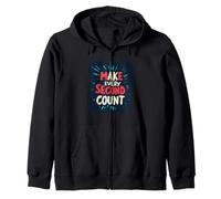 Excellent costume de citation « Make Every Second Count » Sweat à Capuche