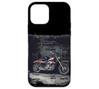 Excellent Costume de Garage avec Moto pour Motard Coque pour iPhone 12 Mini