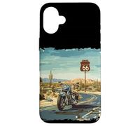 Excellent Costume de Moto pour Les Amateurs de Rues et de vélos Coque pour iPhone 16 Plus