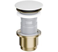 Excellent Design bonde de lavabo blanc-doré ARIN.1485.K.02.WHGB