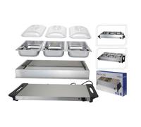 Excellent Electrics Chauffe-plats en acier inoxyda