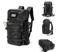 EXCELLENT ELITE SPANKER 40L Sac à dos de camping et de randonnée Sac à dos tactique MOLLE Grand sac à dos militaire pour le camping, la randonnée et le trekking(MCB)