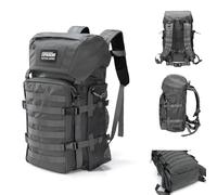 EXCELLENT ELITE SPANKER 40L Sac à dos de camping et de randonnée Sac à dos tactique MOLLE Grand sac à dos militaire pour le camping, la randonnée et le trekking(GRY)