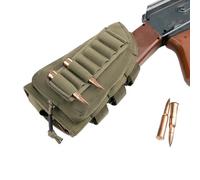 EXCELLENT ELITE SPANKER Clip De Cas Tactique De Fusil De Chasse à La Hanche pour Sac De Clip De Munitions Cheek Rest(Vert Olive)