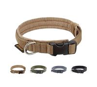 EXCELLENT ELITE SPANKER Collier de Chien Tactique Formation Militaire Collier de Chien réglable en Nylon pour Petit Chien(COB-S)