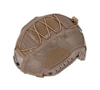 EXCELLENT ELITE SPANKER Couvrecasque Tactique en Maille Couvre Casque Militaire en Nylon Rapide pour BJ（COB）