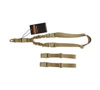 EXCELLENT ELITE SPANKER Élingue de Fusil à 1 Points détachable pour Gilet Tactique ou Suspension d'épaule(Coyote Marron)