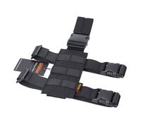 EXCELLENT ELITE SPANKER Étui de Jambe de Baisse Holster Cuisse Réglable | holster de cuisse molle,molle Jambe plateforme,pour gauche/droite