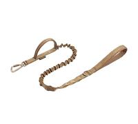 EXCELLENT ELITE SPANKER Laisse Militaire Tactique pour Chien Clips de Crochets en Aluminium Laisse pour Chien à élastique Corde élastique avec 2 poignées de contrôle(COB)