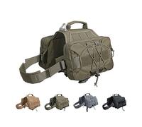 EXCELLENT ELITE SPANKER Nylon Chien Sac à Dos avec 2 Poches latérales