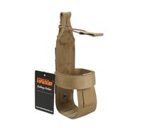 EXCELLENT ELITE SPANKER Outdoor Tactics Ceinture Portable Porte-bidon Molle Carrier Sac de Bouteille d'eau Militaire pour La Randonnée, Les Voyages, Le Vélo(Marron)