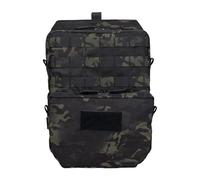 EXCELLENT ELITE SPANKER Pack d'hydratation Tactique Molle pour Accessoire de Gilet Molle pour vessie d'eau d'hydratation 3L(Multicam Noir)