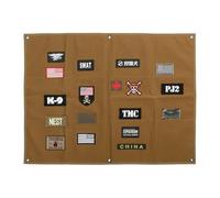 EXCELLENT ELITE SPANKER Panneau d'affichage de patchs tactiques Panneau de support de patch militaire pliable（COB,L）
