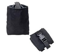 EXCELLENT ELITE SPANKER Poche de Delestage Tactique Molle Dump Magazine Pochette Poche Delestage Militaire (Noir)