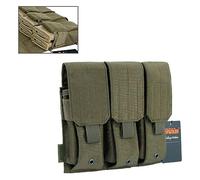 EXCELLENT ELITE SPANKER Pochette De Magazine Singola/doppia/tripla, Pochette De Magazine Tactique Molle,Pistol Mag Pouch(tripla,Ranger Vert)…