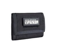 EXCELLENT ELITE SPANKER Portefeuille en nylon à trois volets pour homme avec porte-cartes d'identité, portefeuille tactique militaire avec poche pour pièces de monnaie, portefeuille d'extérieur (noir)