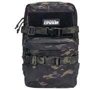 EXCELLENT ELITE SPANKER Sac à Dos d'hydratation Tactique Molle Sac de Transport de vessie d'eau pour Gilet Tactique Sac à Dos Porte-plaques（MCB）