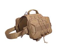 EXCELLENT ELITE SPANKER Sac à Dos pour Chien Hound Sac à Dos de Selle pour Le Voyage, Le Camping et la randonnée pour Chiens de Moyenne et Grande Taille avec 2 Poches latérales spacieuses(COB-M)