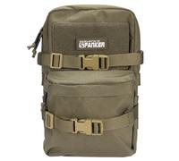 EXCELLENT ELITE SPANKER Sac d'hydratation tactique extérieur MOLLE en nylon Petit sac à dos à bulles d'eau 3L Sac à dos à eau pour le camping, la chasse, l'équitation（RGN）