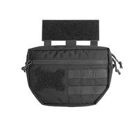 EXCELLENT ELITE SPANKER Sac Militaire EDC,Pochette Tactique Molle EDC,Sac De Largage Tactique Molle Tool Bag avec Crochet Et Boucle De Transport Kit pour Gilet Tactique（Noir）